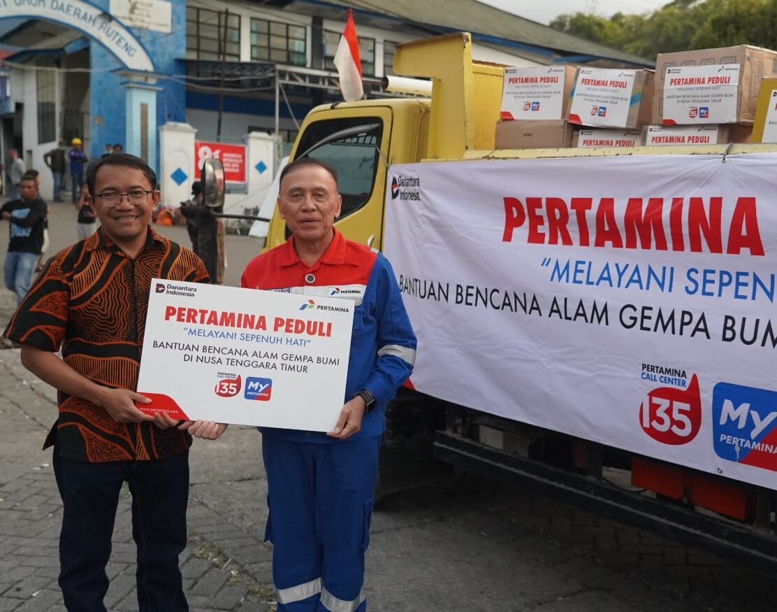 Pertamina Salurkan 9.600 Paket Sembako untuk Warga Terdampak Gempa Flores